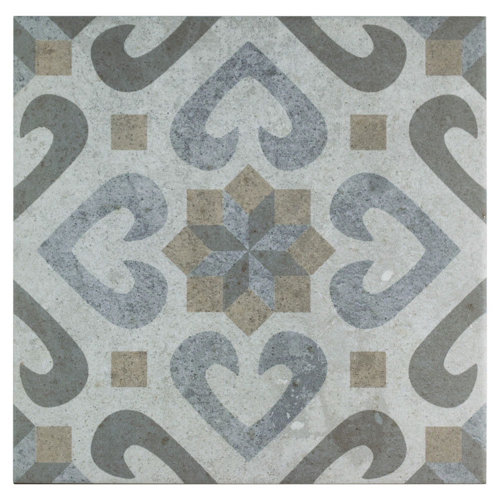 Llanes 13-1/8 in. x 13-1/8 in. Ceramic Floor and Wall Tile