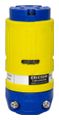 Ericson® Straight Blade Plug 15A 125V ac Rubber 2-Pole 3-Wire NEMA 5-15R 1-Phase Yellow 1.6 H x 2.1 W x 4.1 in. D