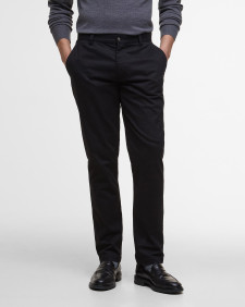 Sueded Sateen Slim Trousers 