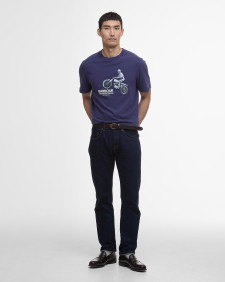 Jump Graphic T-Shirt Midnight Blue