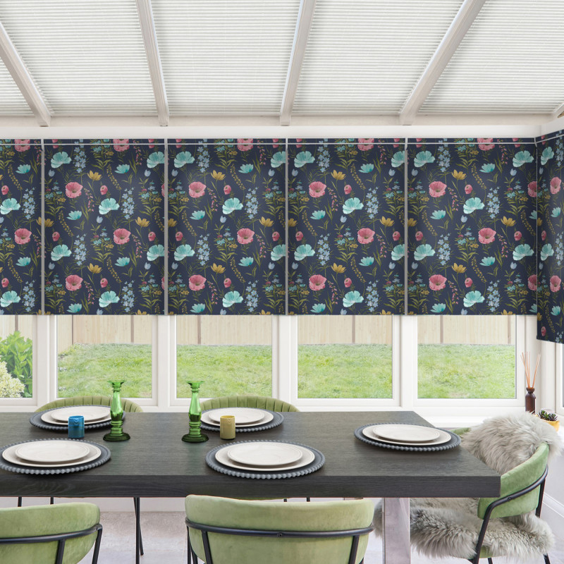 Josie Navy Roller Blind
