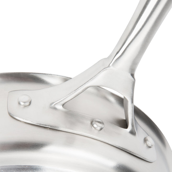 3-quart Intrigue® stainless steel sauté pan in mirror finish