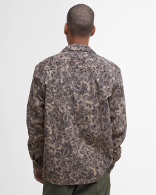 Brignall Cord Overshirt Stone