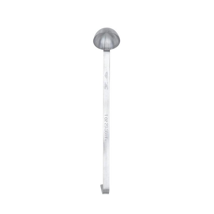 1-ounce two-piece economy stainless steel ladle
