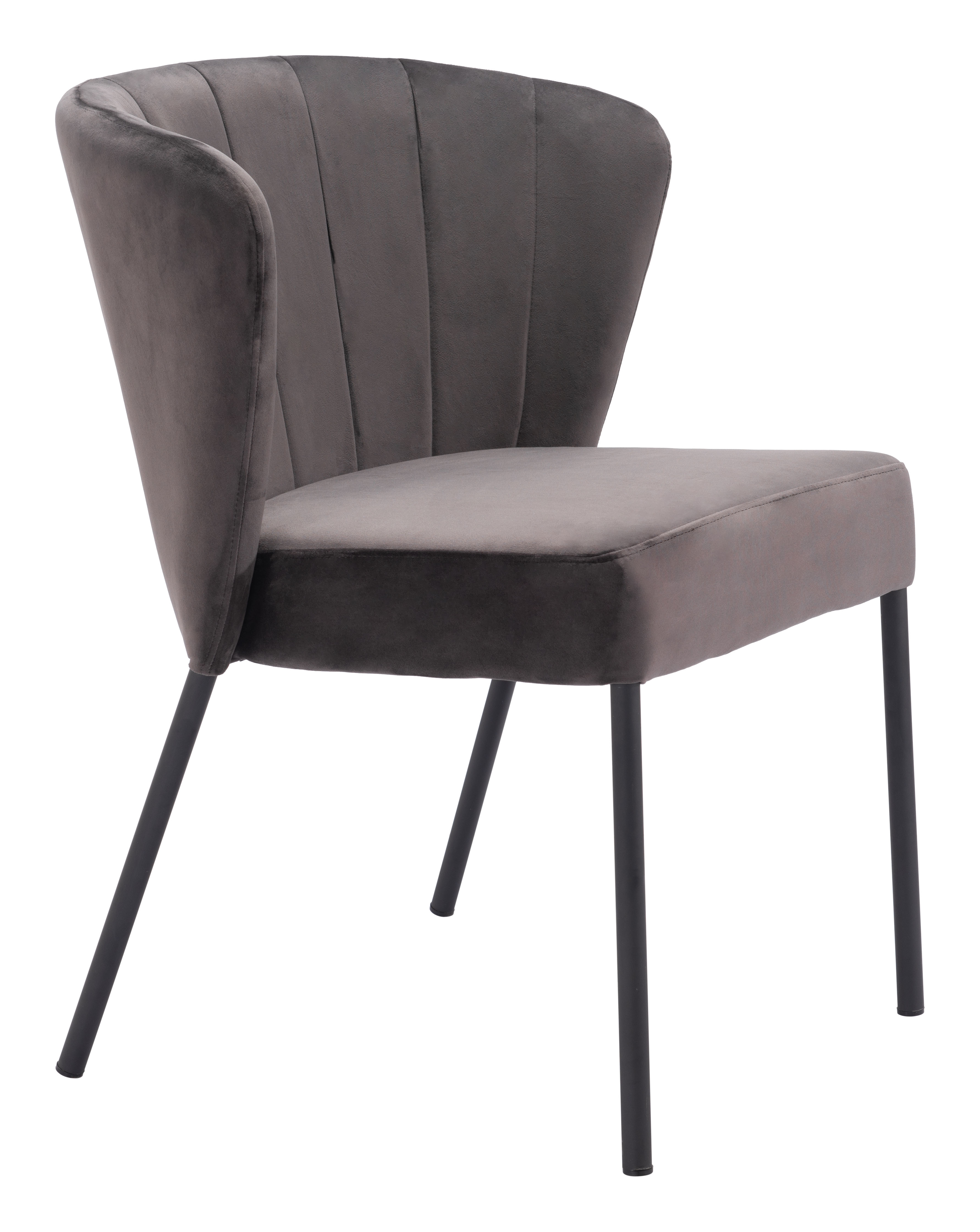 Aimee Dining Chair (Set of 2) Gray product image