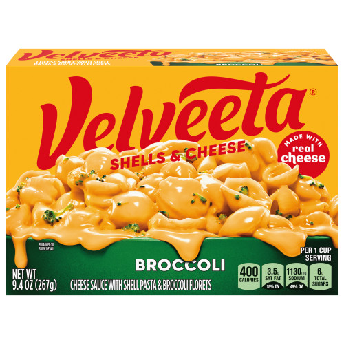 Velveeta Broccoli Shells & Cheese Box