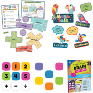 Math Teacher Classroom Bundle Grade 4 and 5