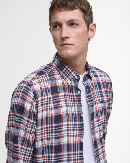 Bridport Linen Tailored Long-Sleeved Shirt