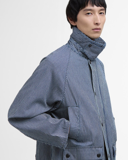 Giacca casual Bedale oversize a righe