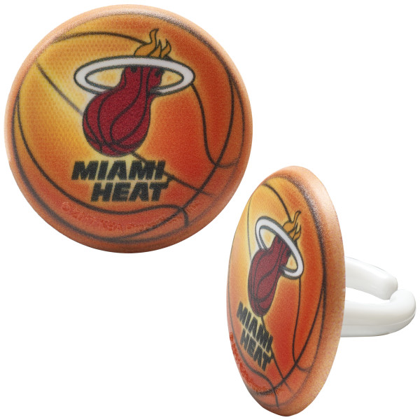 NBA Team Basketball Cupcake Rings