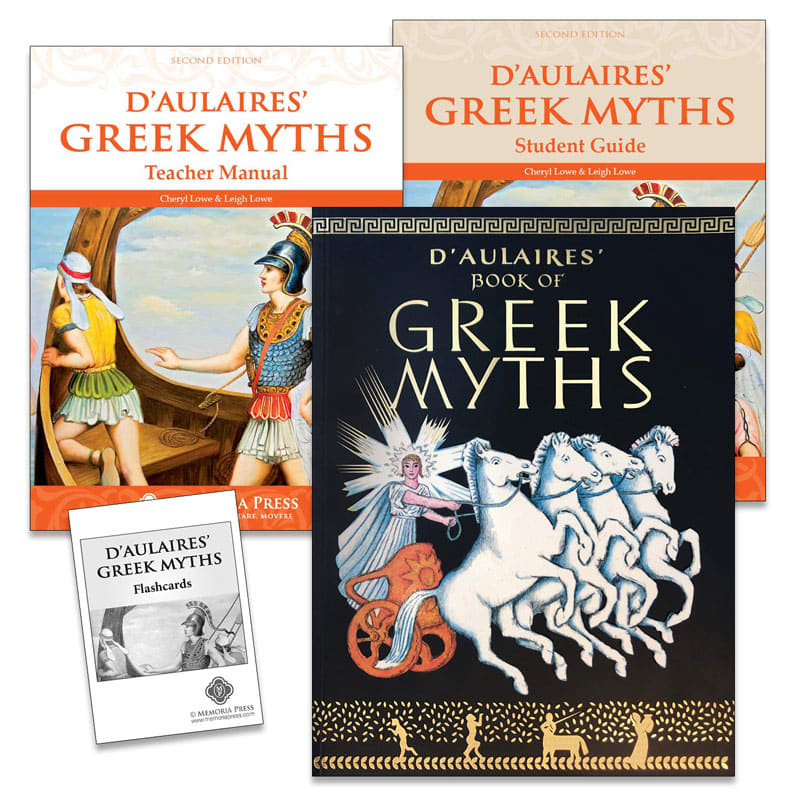 D'Aulaires Greek Myths Set | Memoria Press
