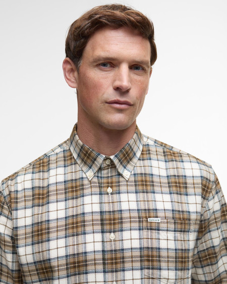 Camicia Telfield a maniche lunghe con vestibilità regular