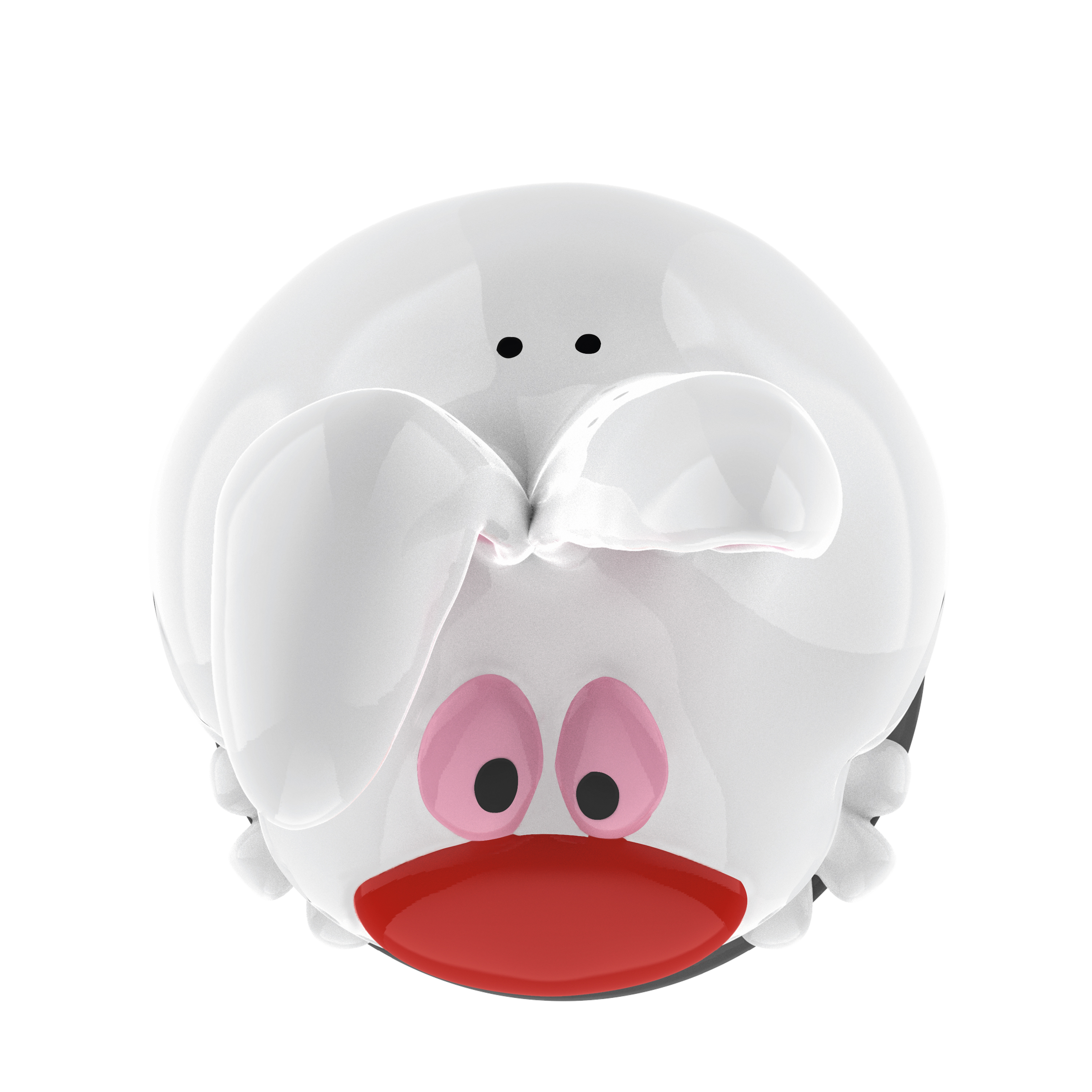Frosty the Snowman Salt and Pepper Shaker Set, Top Hat & Bunny, 2-piece set