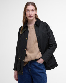 Acorn Waxed Jacket Black-Classic