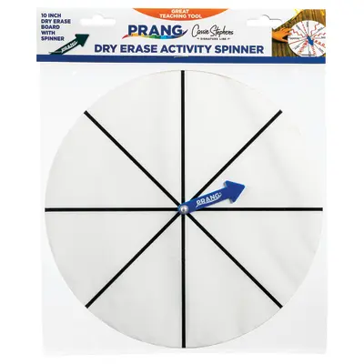 Prang Cassie Stephens Dry Erase Activity Spinner Board, Cassie Stephens