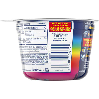 Kraft Macaroni & Cheese Dinner Unicorn Shapes, 1.9 oz Cup