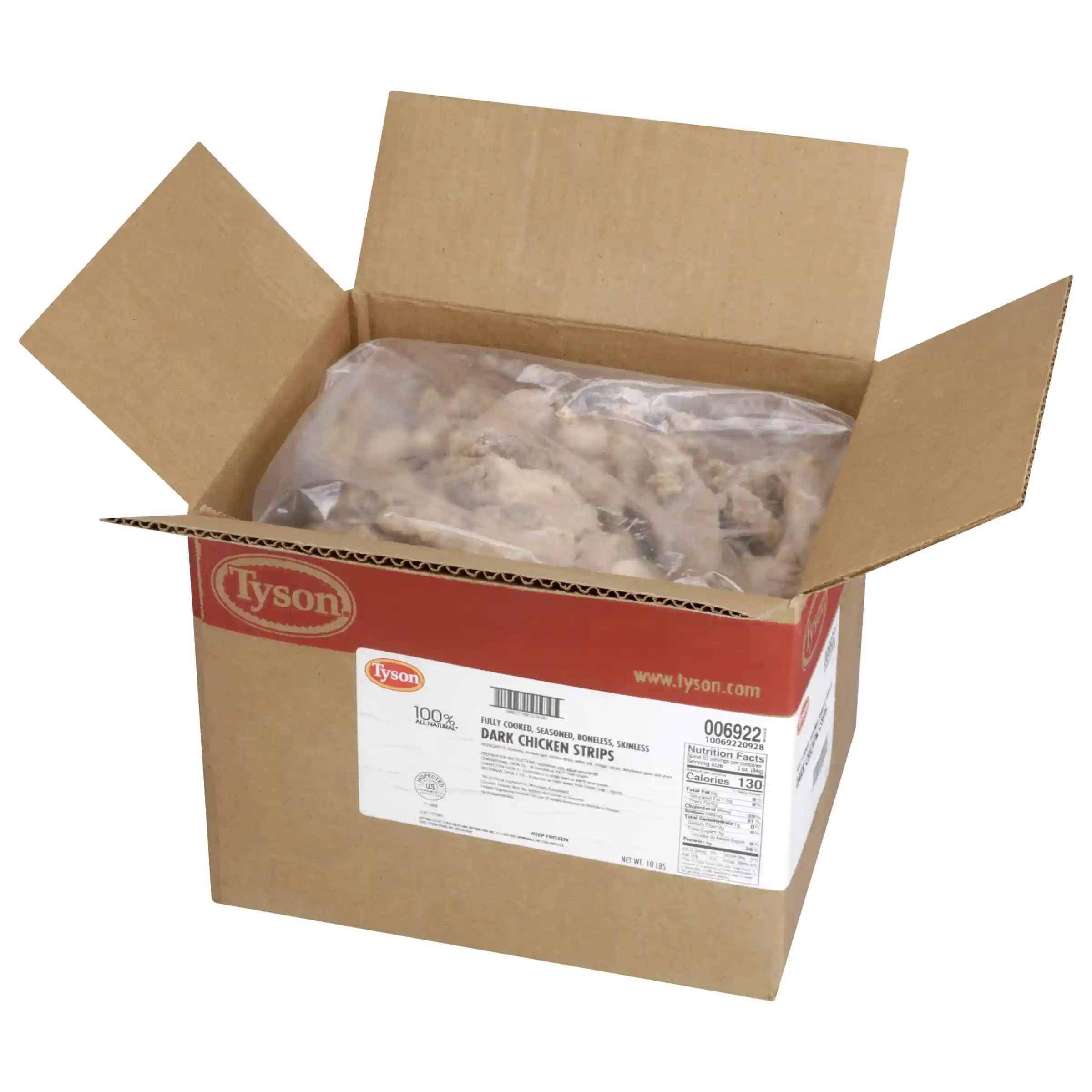 Tyson® Fully Cooked Fajita Dark Meat Chicken Strips_image_4