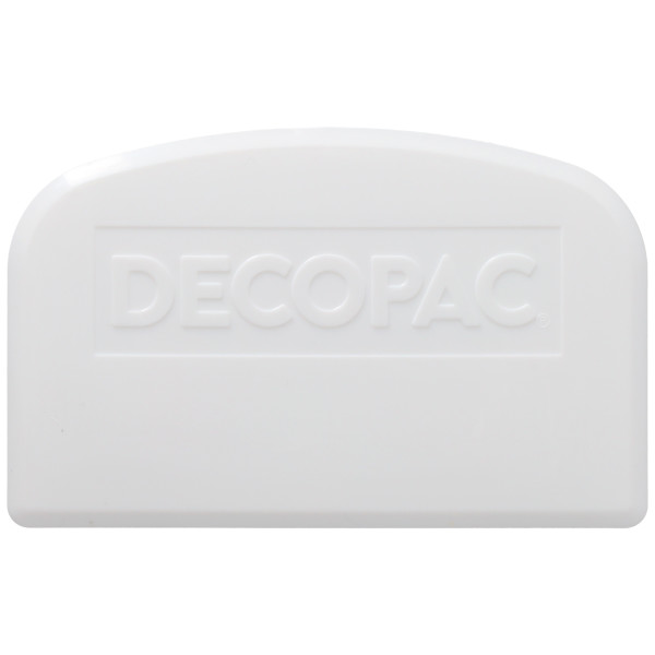 Cake Decorators Plastic Icing Scraper