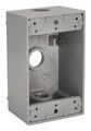 HOUSING HI W/PROOF ALUM 3/4IN GY