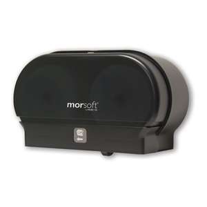 MORM1005, Morcon, Morsoft Small Core, Standard Bath Tissue Dispenser, Translucent Smoke