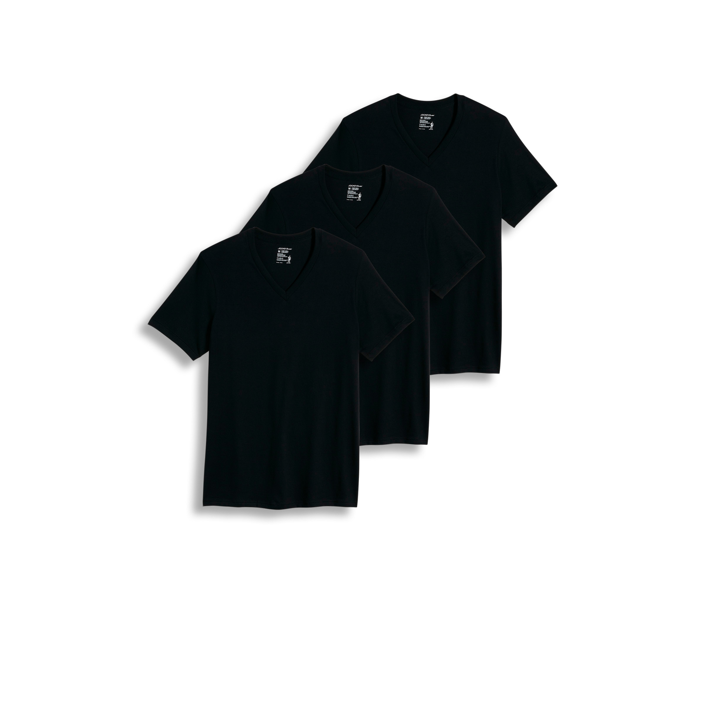 Jockey Men's Classic V-Neck Undershirt - 3 Pack - Picture 7 of 46