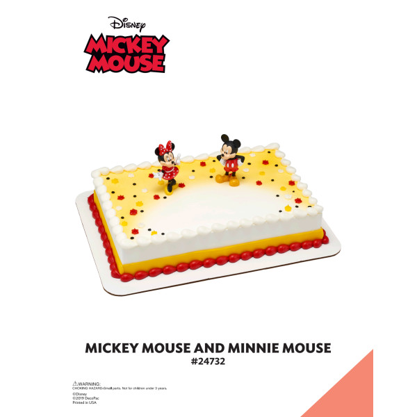 Mickey Mouse and Minnie Mouse The Magic of Cakes® Icing Only Page