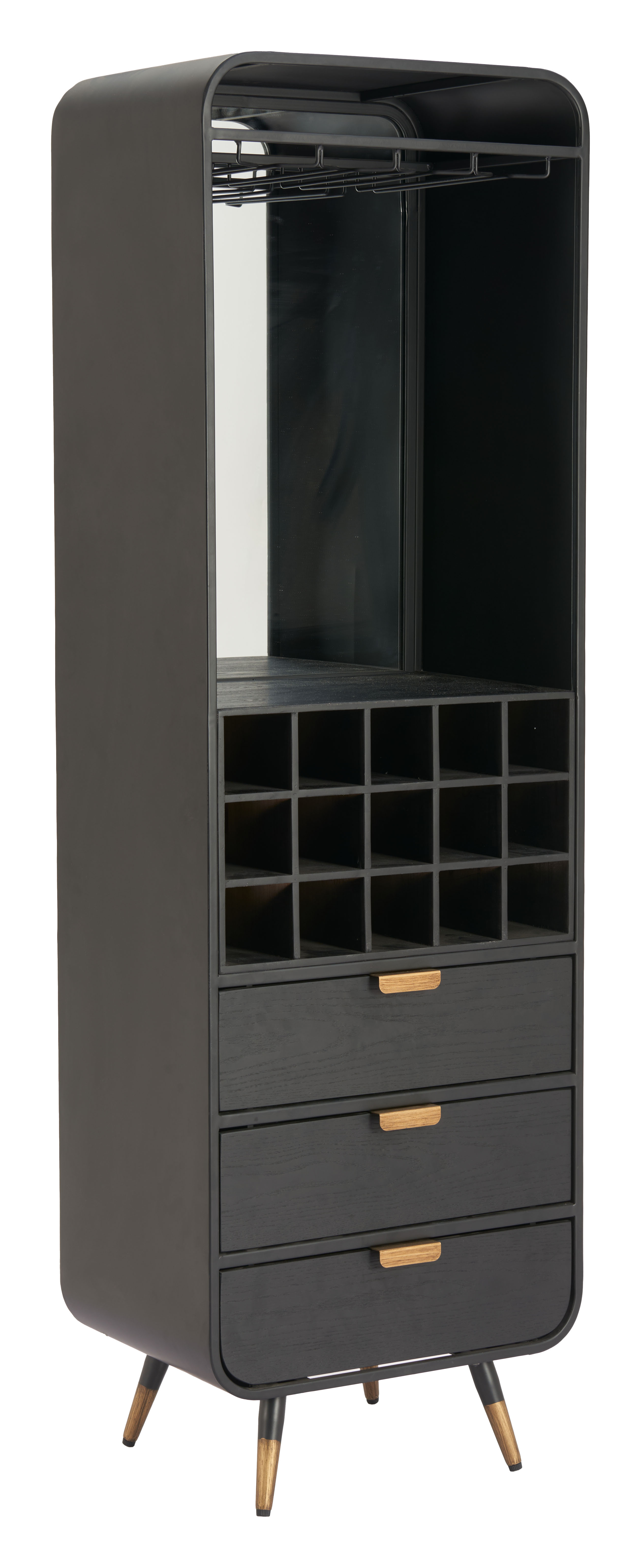 Magara Bar Cabinet Black product image
