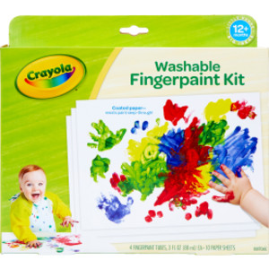 Washable Fingerpaint Kit