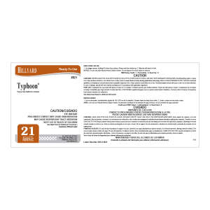 Label RTU Ars 821 Typhoon