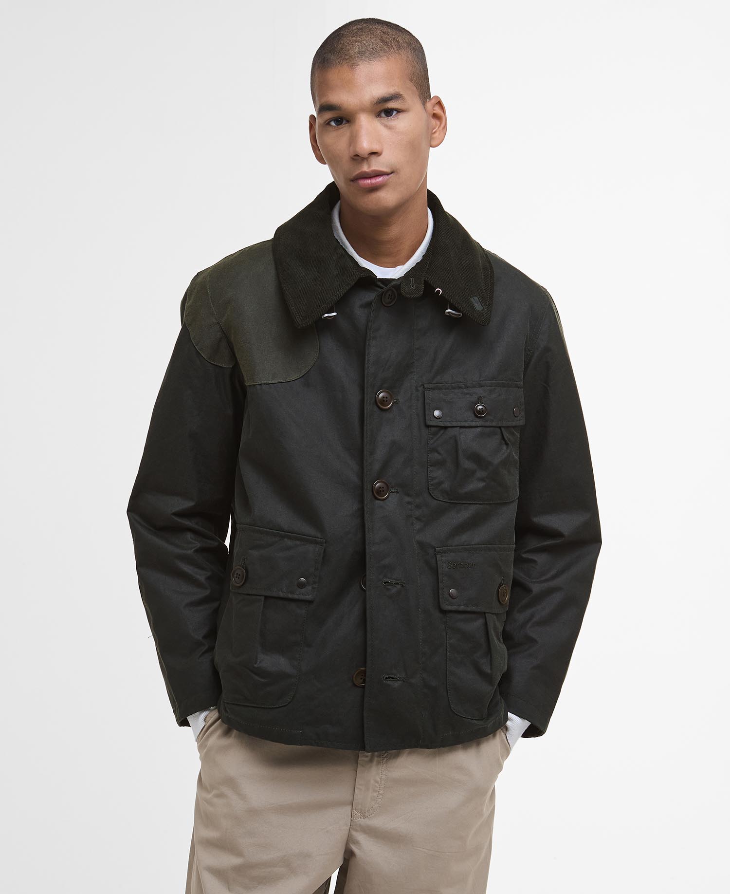 Giacca cerata Forest Barbour x TO KI TO image number 0