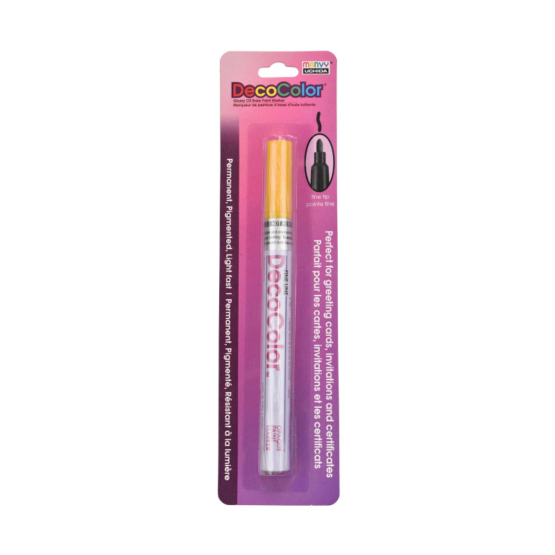 DecoColor® Paint Marker, Fine Tip, 200-S, Yellow #5