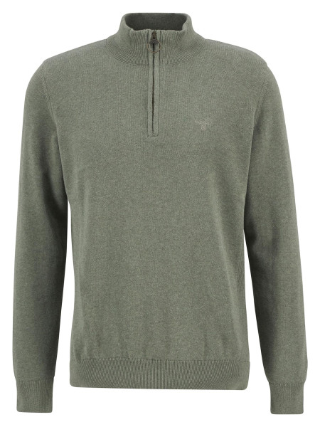 Cotton Half-Zip Jumper