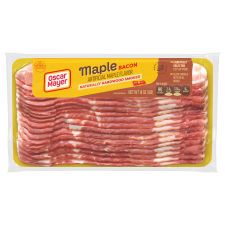 Oscar Mayer Naturally Hardwood Smoked Maple Bacon, 16 oz Pack