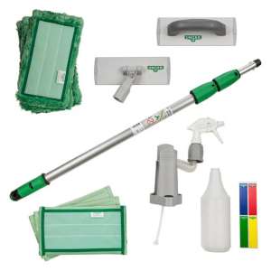 Unger, SpeedClean™ Window Kit w/Handheld Pad Holder