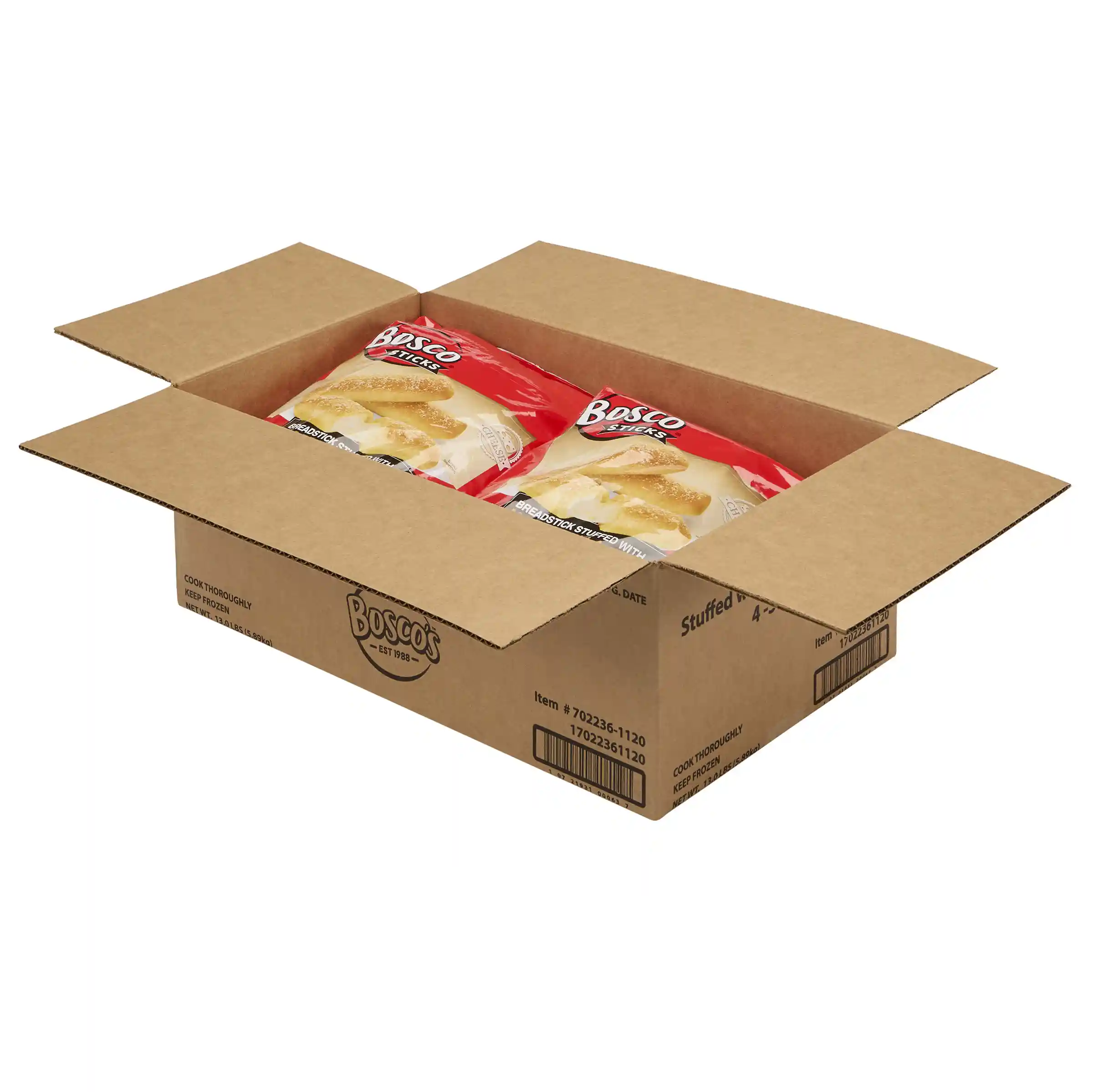 Bosco® 4 Inch Mozzarella Cheese Stuffed Breadsticks_image_4