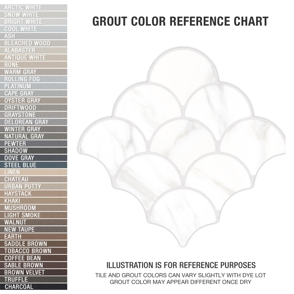 Scala Statuario 12-1/8 in. x 12-1/8 in. Porcelain Floor and Wall Tile