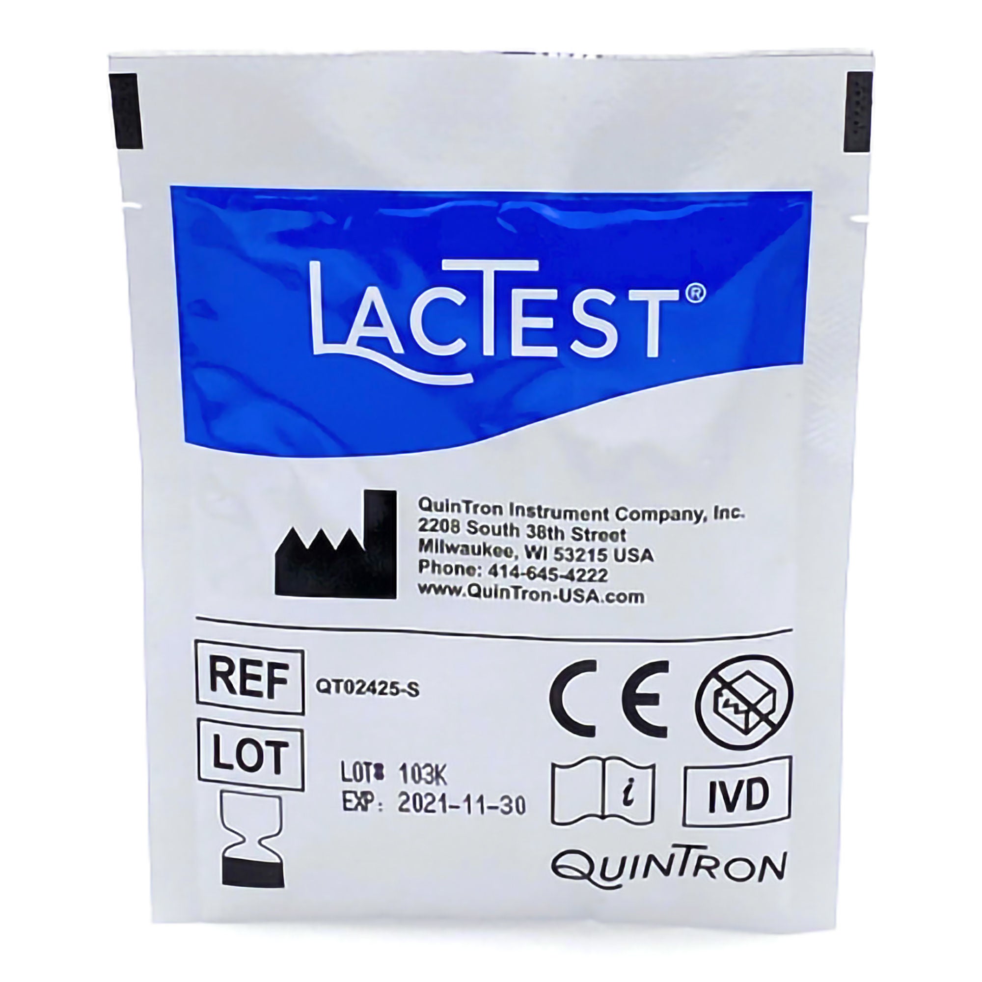 Microdirect Inc TEST KIT, LACTOSE ORG 25GM (10/BX)