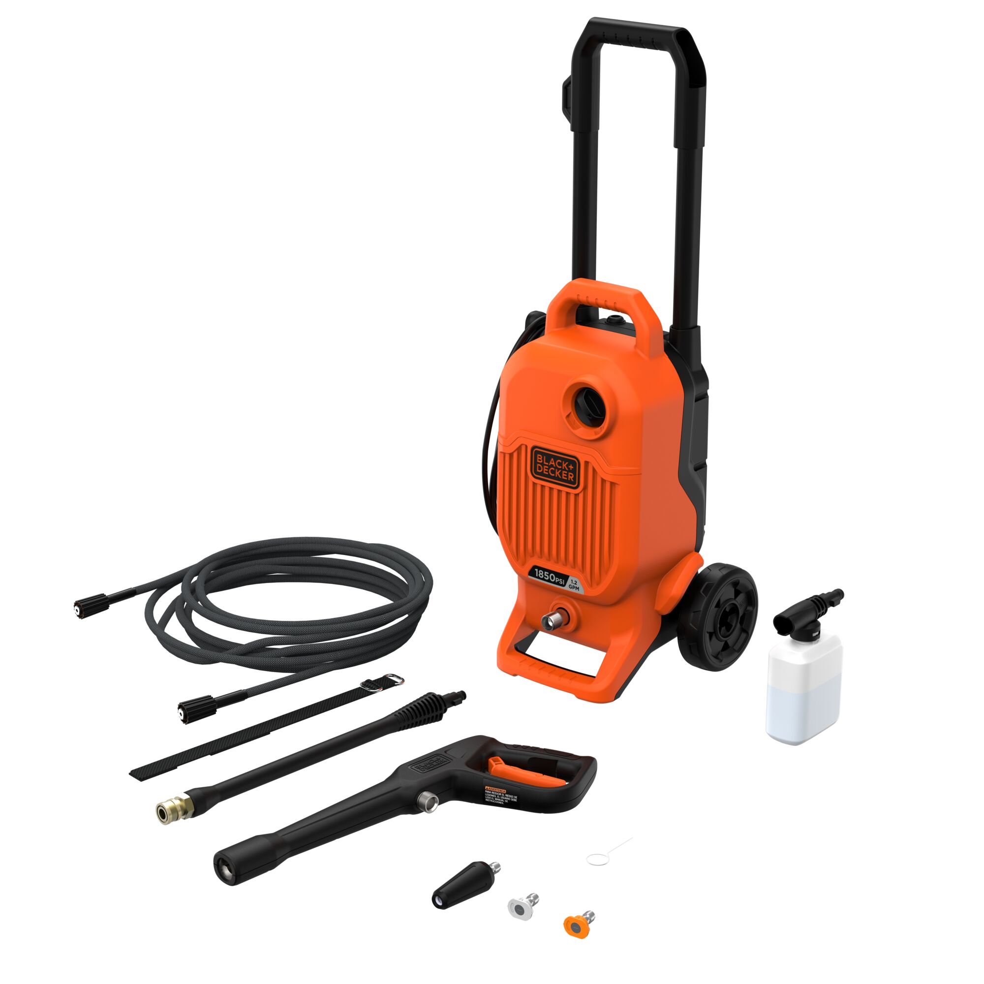 1850 PSI, 1.2 gpm, Electric Cold Water Pressure Washer