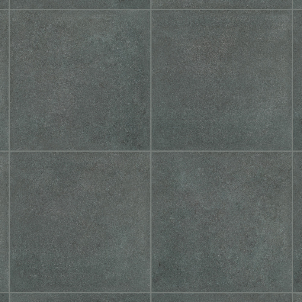 Twenties Black 7-3/4 in. x 7-3/4 in. Ceramic Floor and Wall Tile