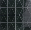 Shelter Island Translucent Black 5xx5 Facet Decorative Tile