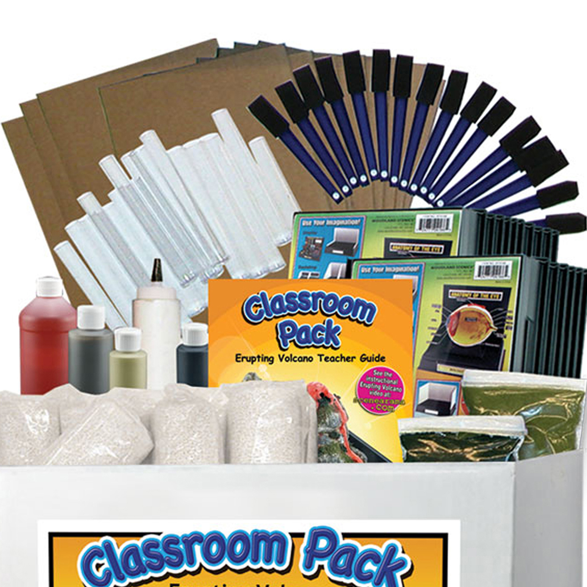 Woodland Scene-A-Rama Erupting Volcano Classroom Pack image number null