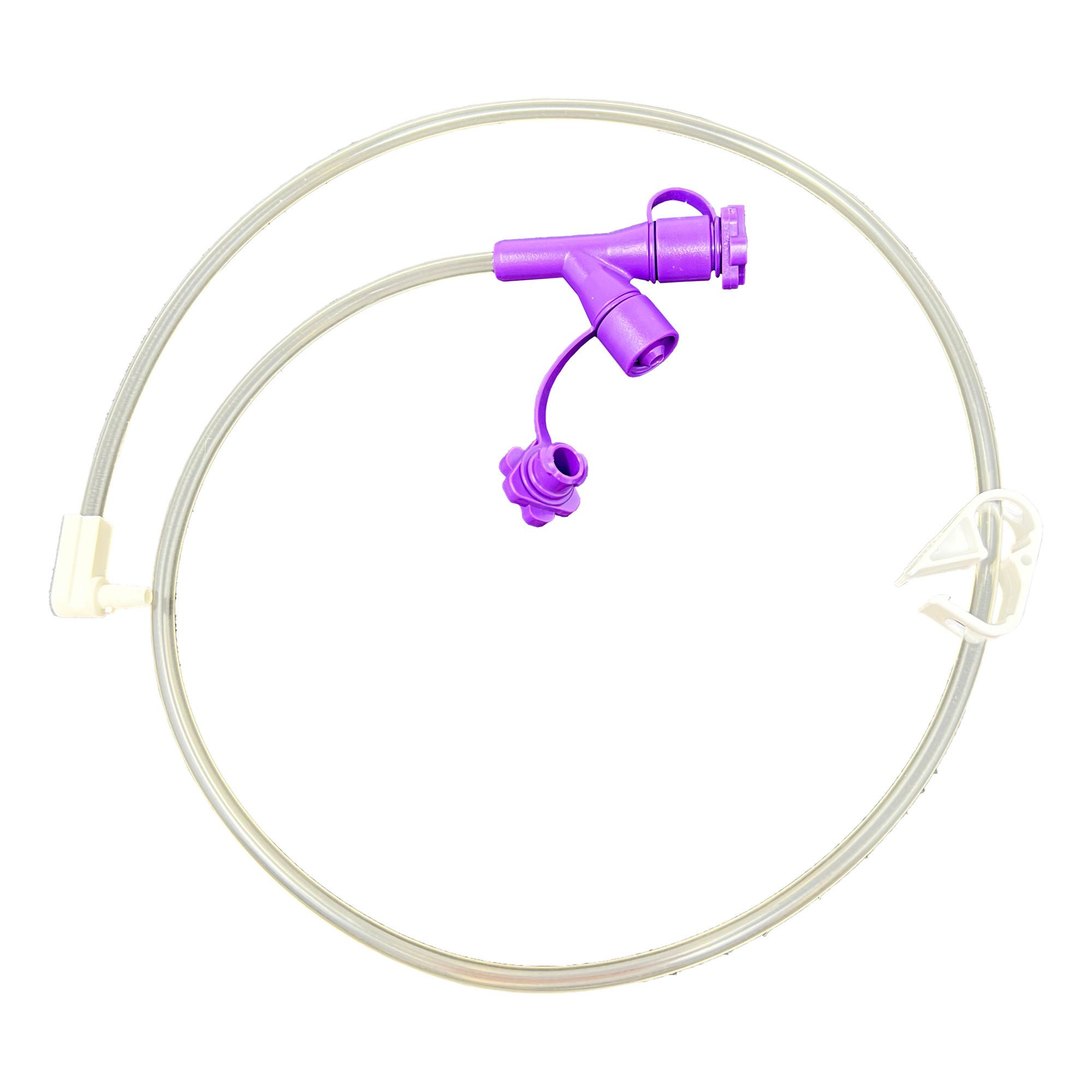 Vesco Medical EXT SET, FEED TU DUAL CONTINUOS PORT UNIV RT 24" (10/CS)