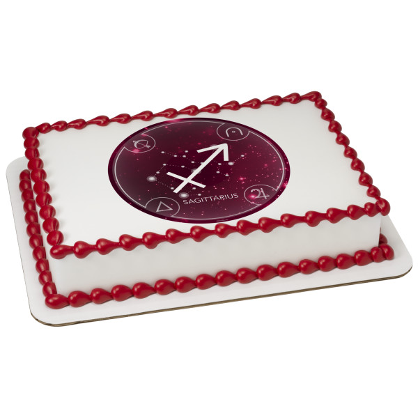 Zodiac Sagittarius  PhotoCake® Edible Image®