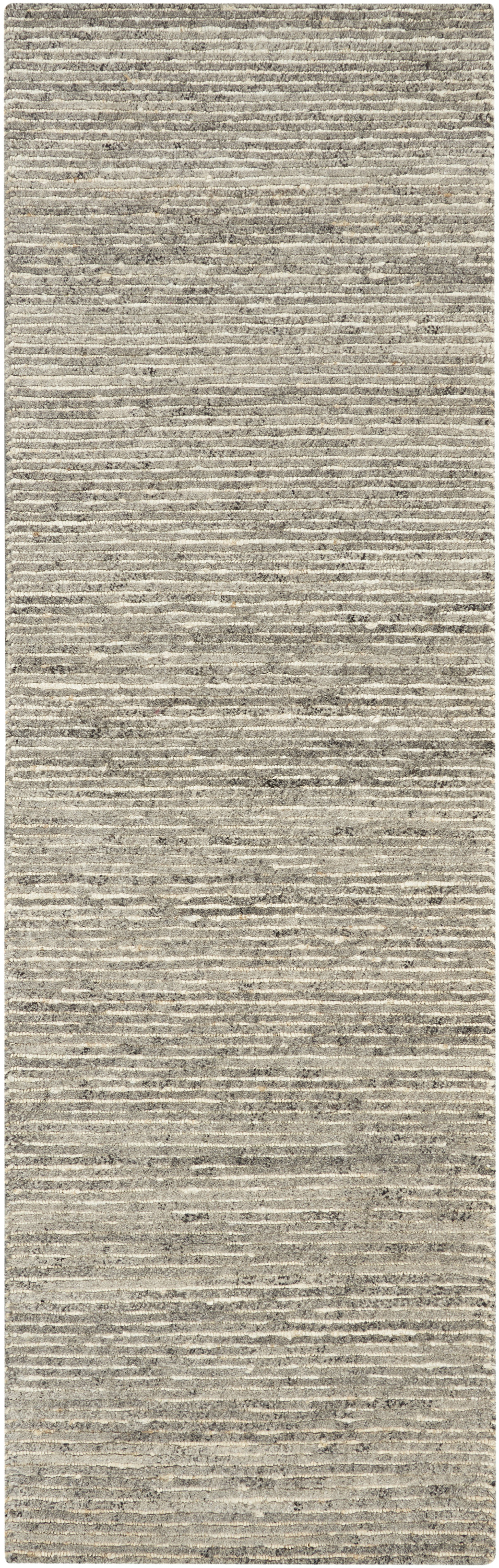 Calvin Klein Kathmandu 2'3" x 7'5" Grey Modern Indoor Rug