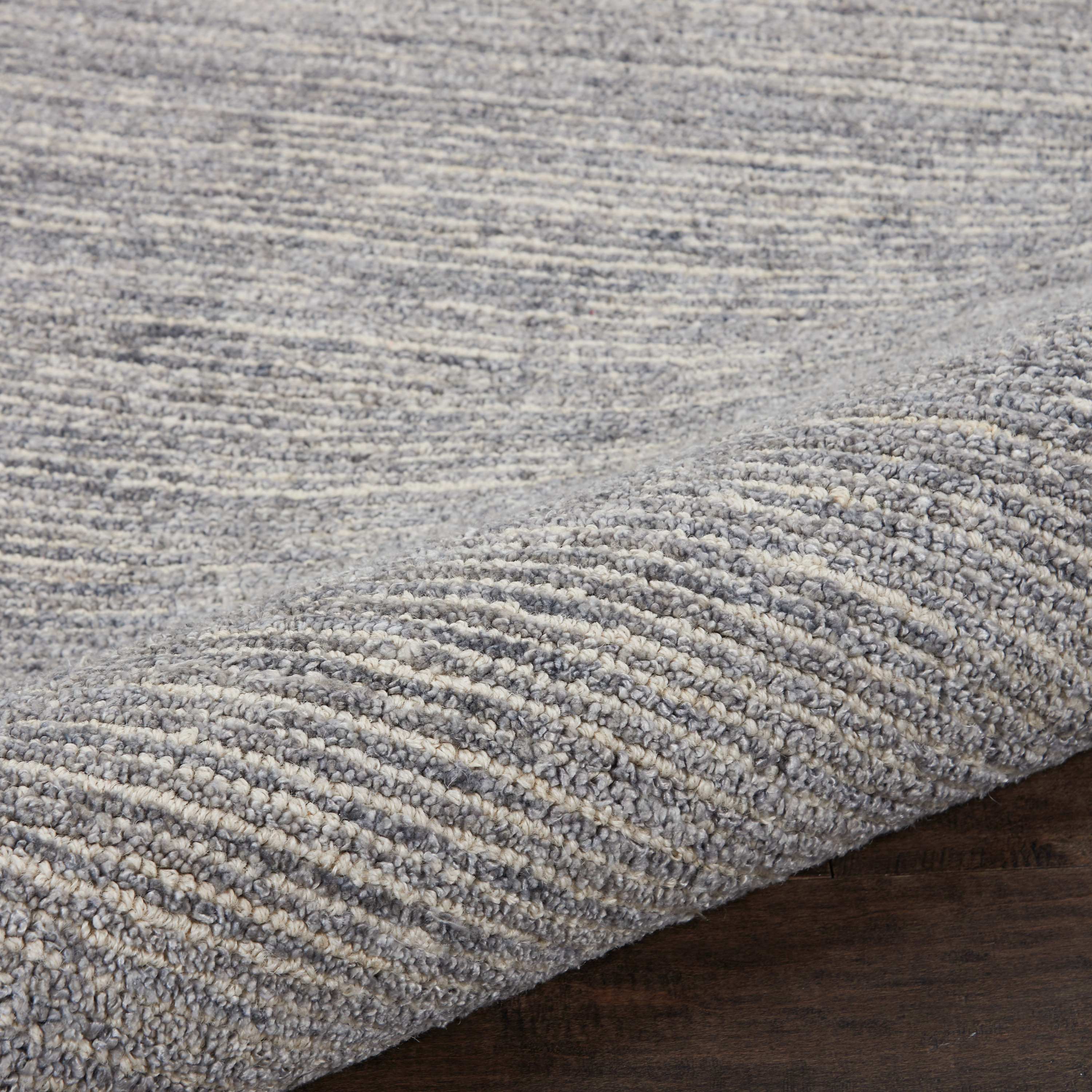 Nourison Weston 3'9" x 5'9" Silver Birch Modern Indoor Rug