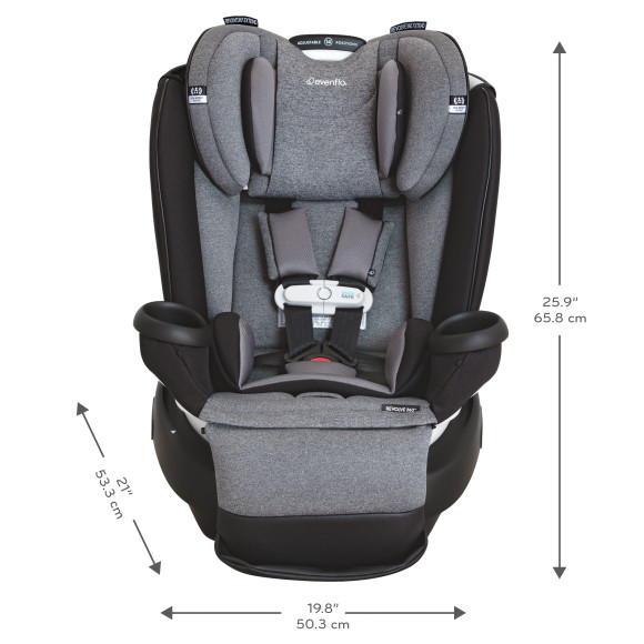 Revolve360 Extend All-in-One Rotational Car Seat with SensorSafe Specifications