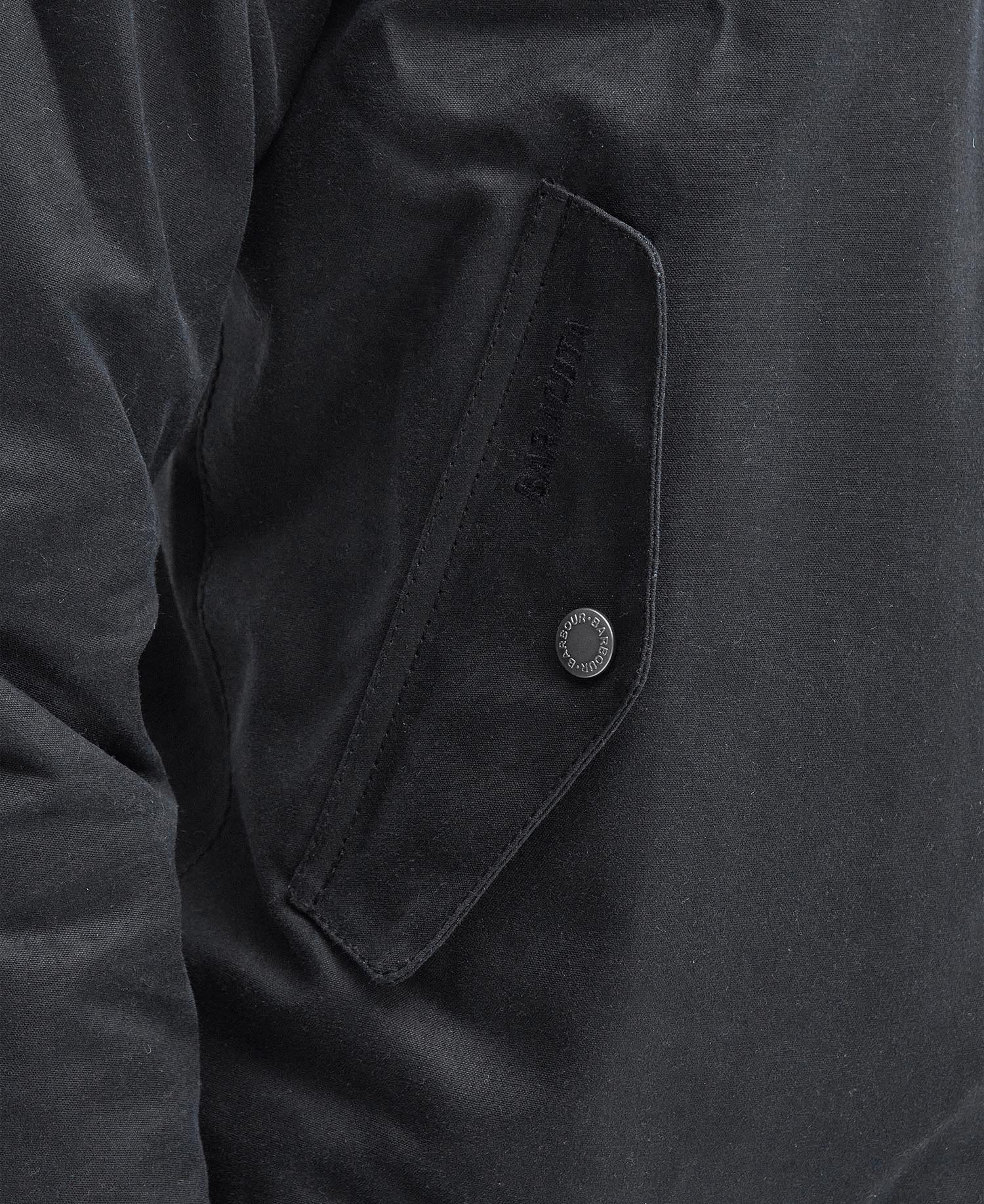 Barbour x Baracuta Porton Waxed Harrington Jacket image number 7