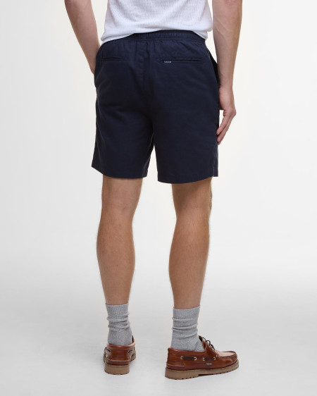 Shorts in cotone e lino con vestibilità comoda