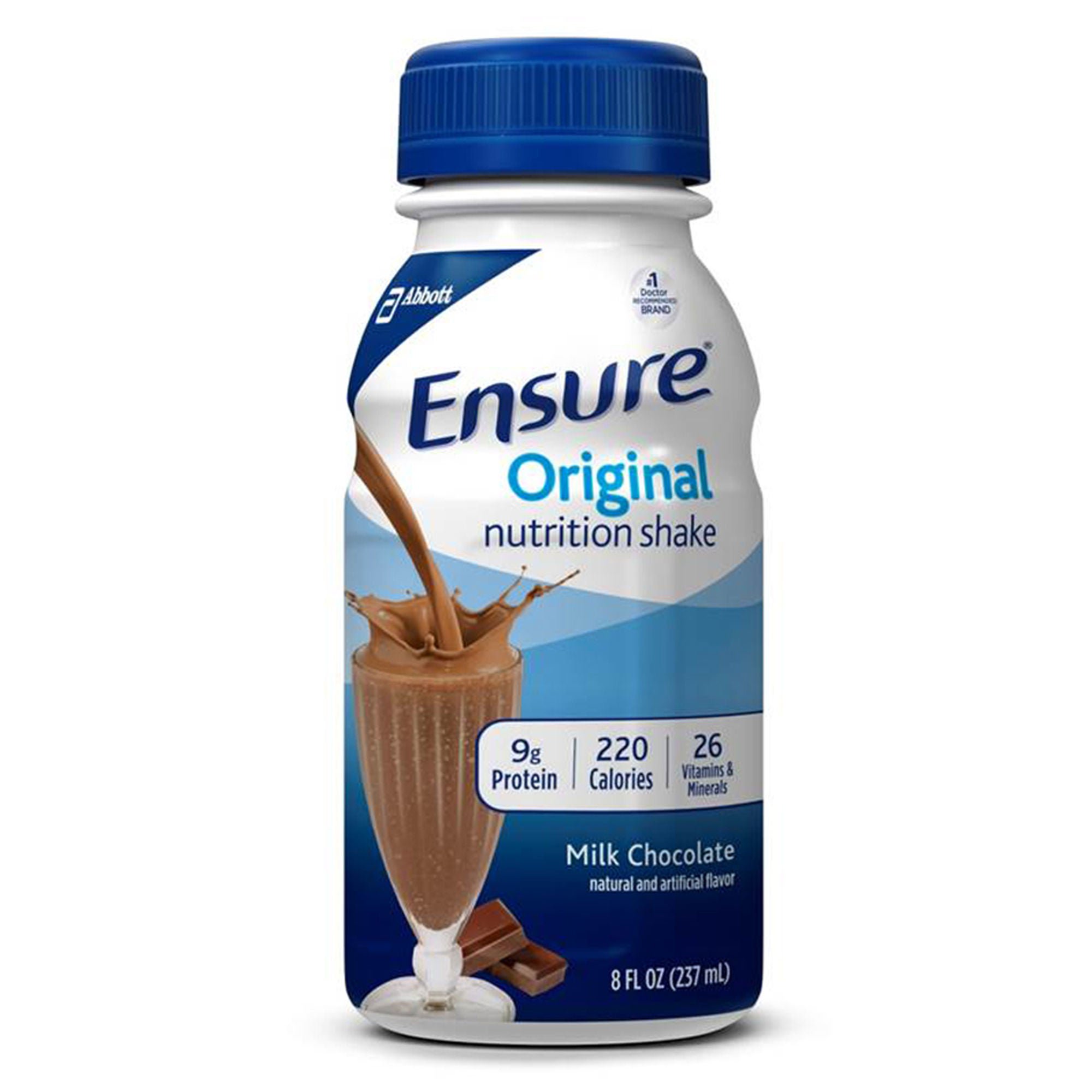 Ensure® Original Nutrition Shake, Chocolate, 8-ounce bottle