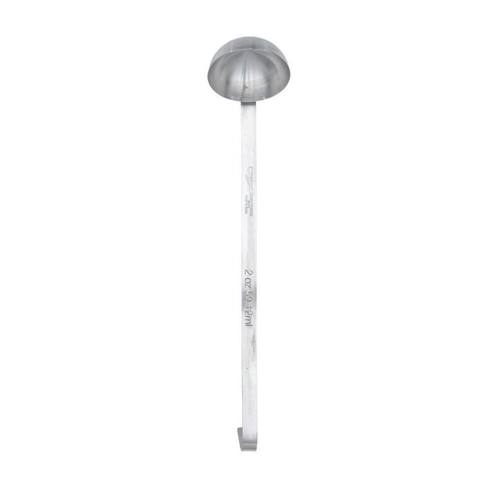 2-ounce two-piece economy stainless steel ladle